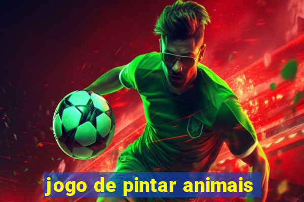 jogo de pintar animais